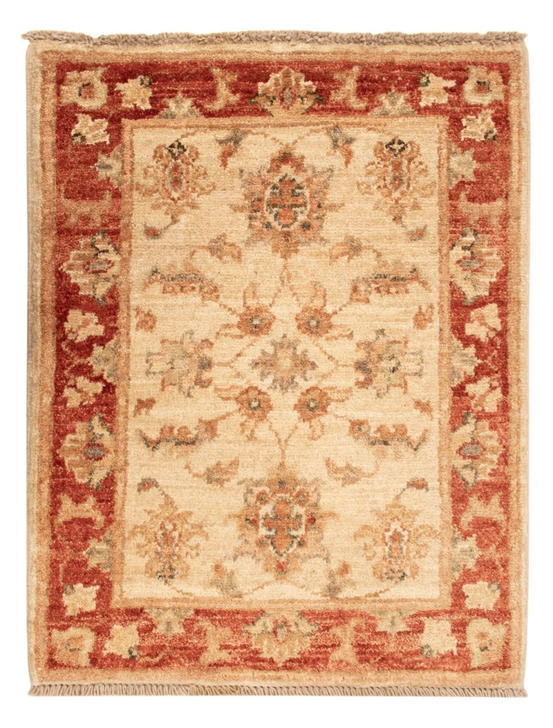 Ziegler Teppich 50x65cm - Orientteppich - beige