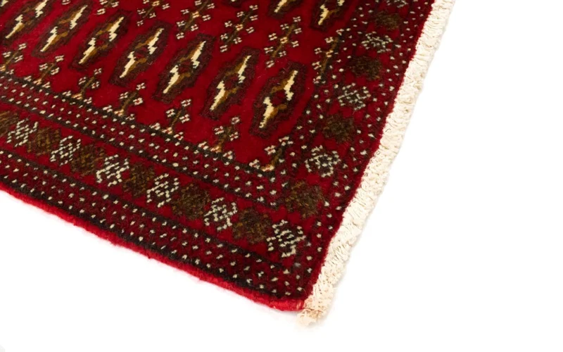 Turkaman Teppich 60x130cm - Orientteppich - rot