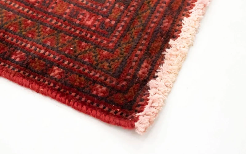 Turkaman Teppich 60x130cm - Orientteppich - rot