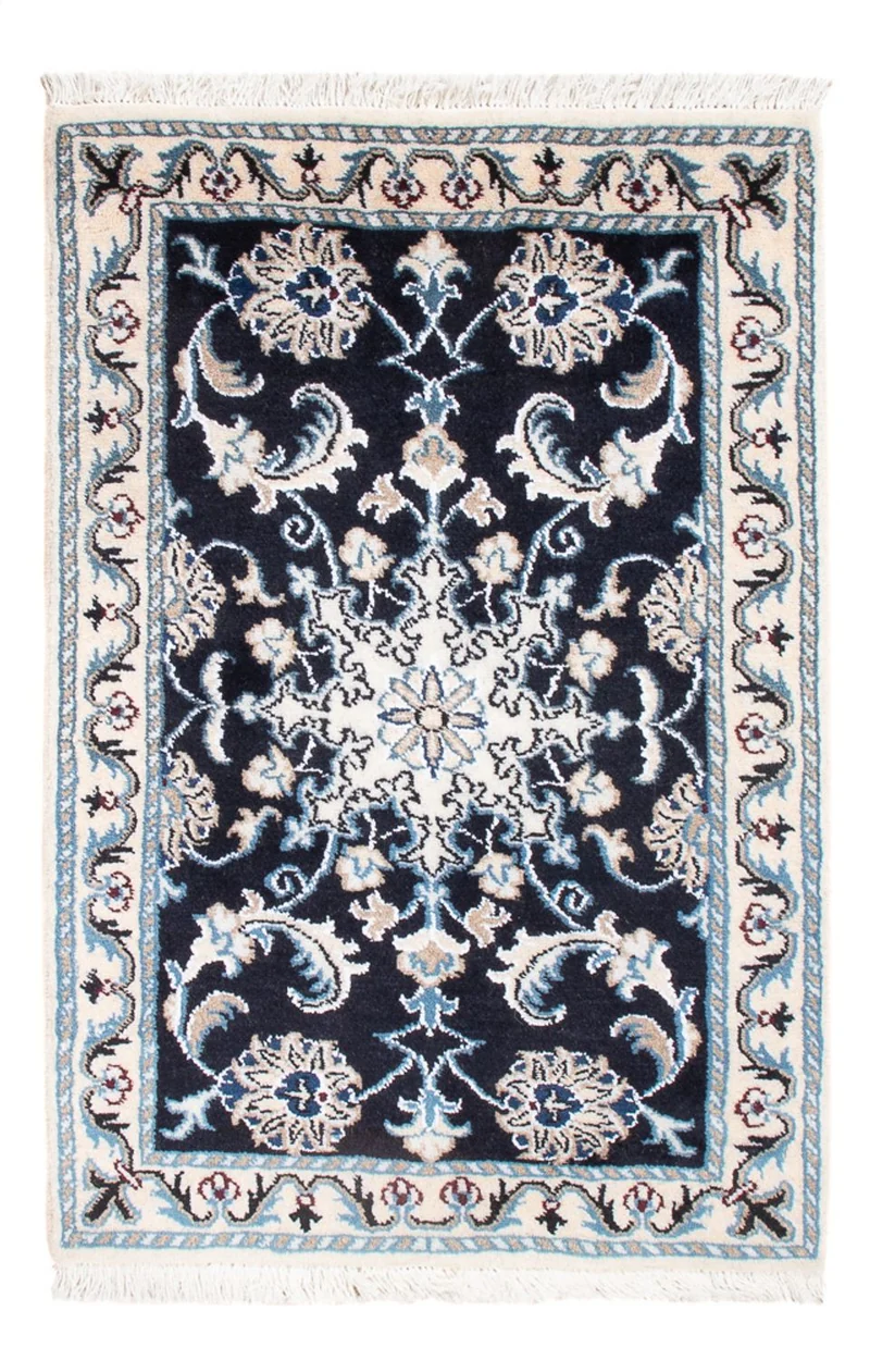 Nain - 9La Teppich 60x90cm - Perserteppich - dunkelblau