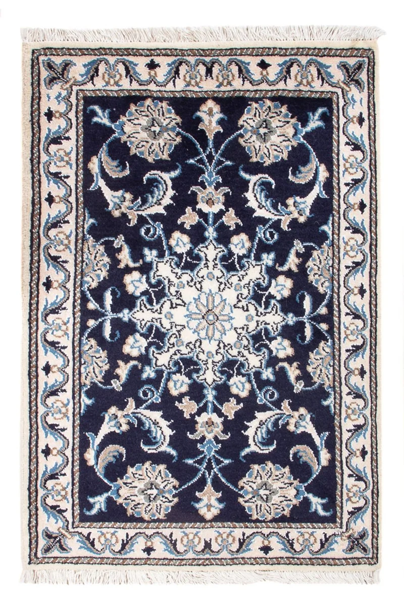 Nain - 9La Teppich 60x90cm - Perserteppich - dunkelblau