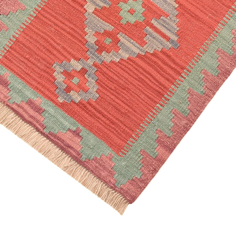 Kelim Fars Teppich 58x193cm - mehrfarbig