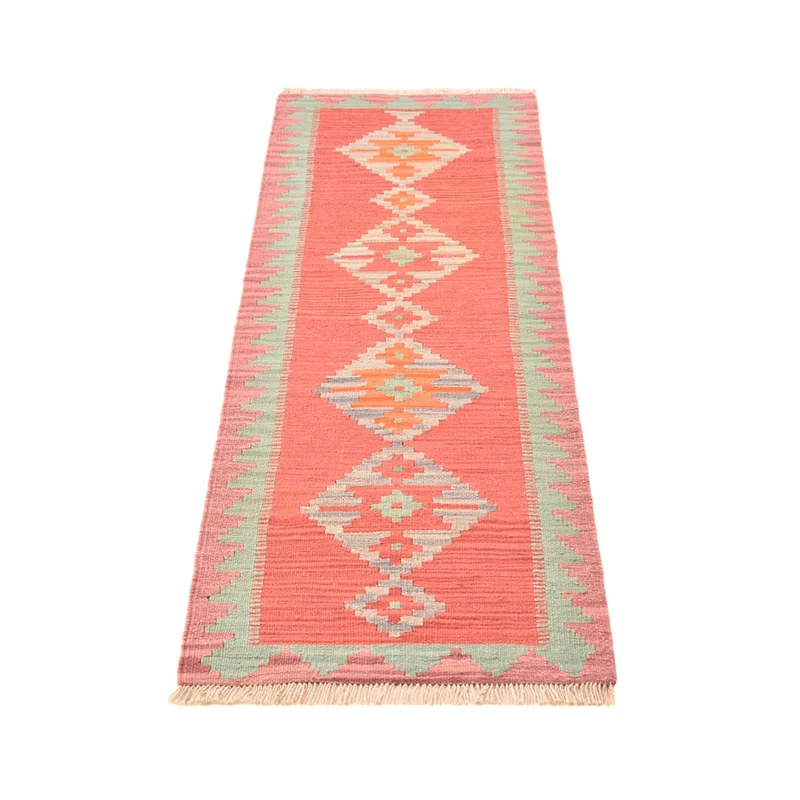 Kelim Fars Teppich 58x193cm - mehrfarbig