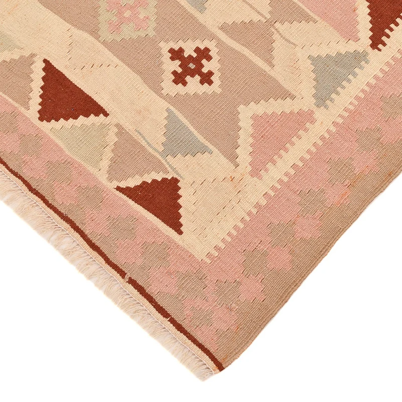 Kelim Fars Teppich 100x152cm - mehrfarbig