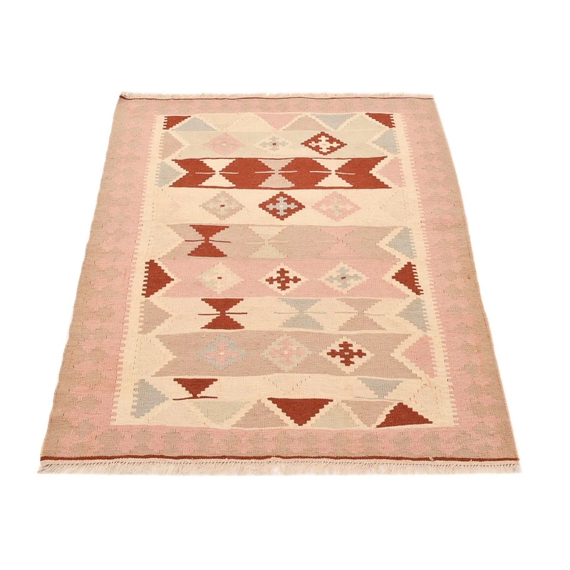 Kelim Fars Teppich 100x152cm - mehrfarbig