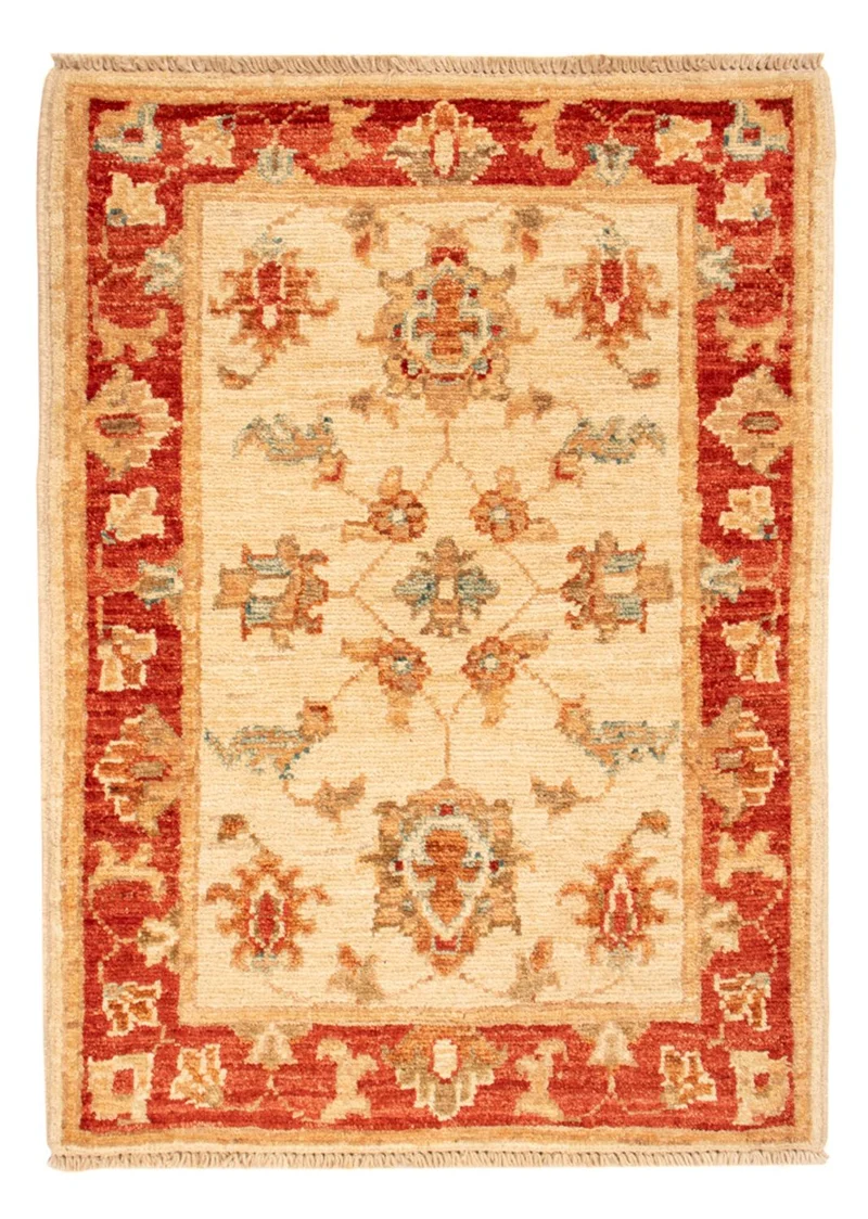 Ziegler Teppich 53x72cm - Orientteppich - beige