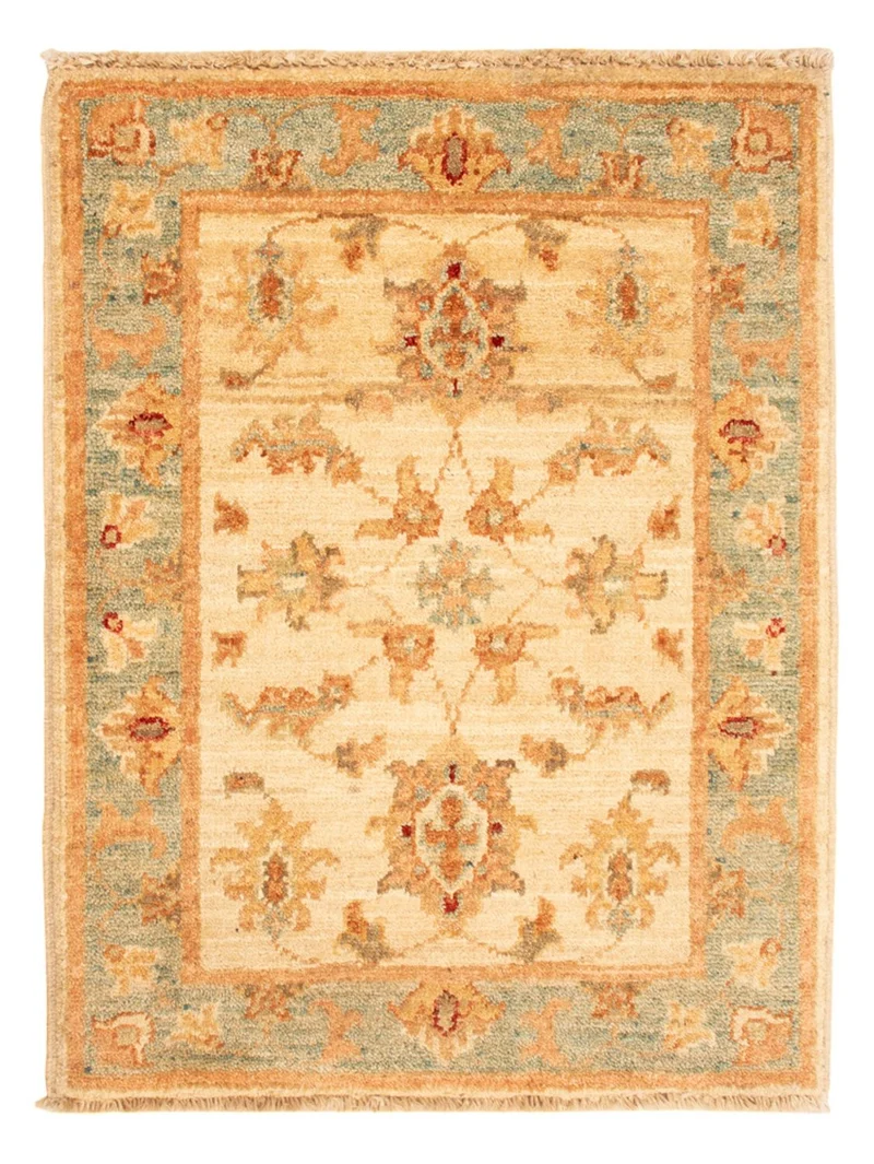 Ziegler Teppich 53x69cm - Orientteppich - beige