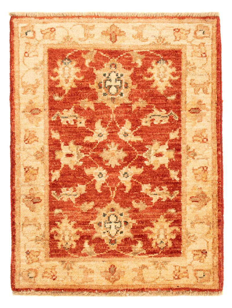 Ziegler Teppich 53x70cm - Orientteppich - rot