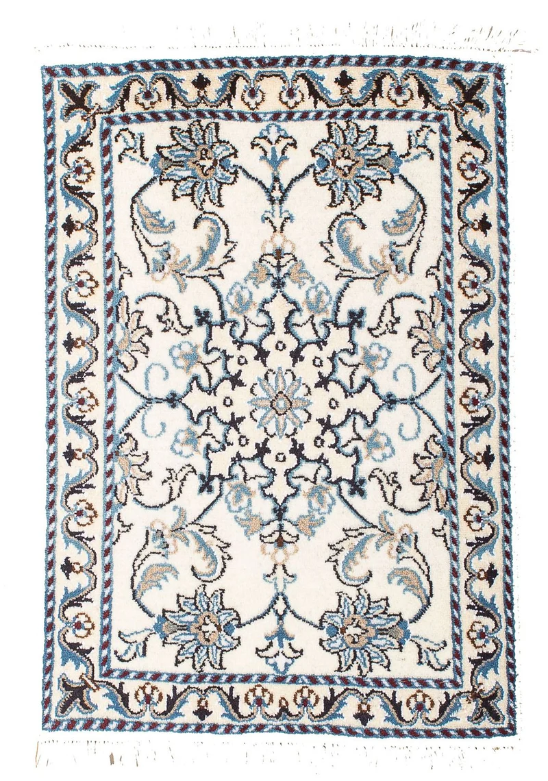 Nain - 12La Teppich 58x81cm - Perserteppich - beige