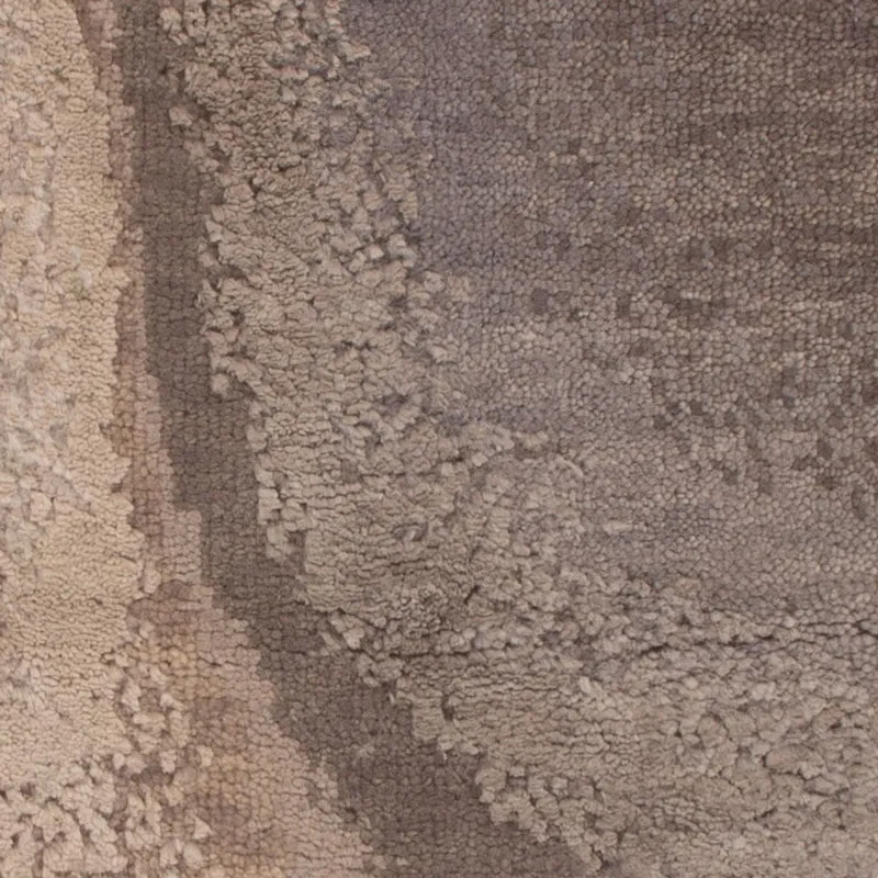 Designer Teppich 60x60cm - beige