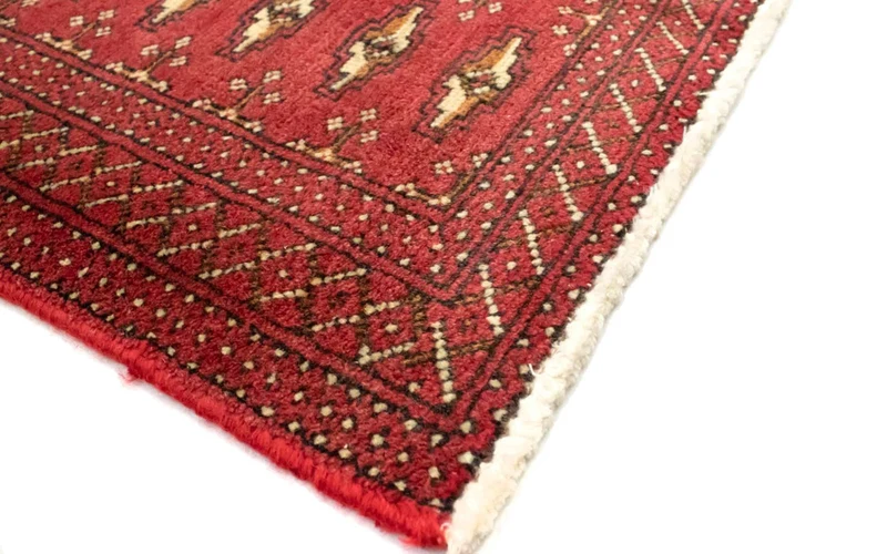 Turkaman Teppich 60x130cm - Orientteppich - rot