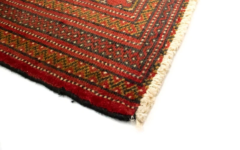 Turkaman Teppich 60x130cm - Orientteppich - rot