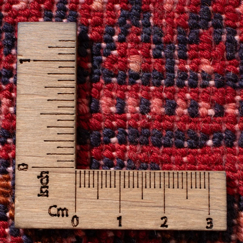 Turkaman Teppich 60x130cm - Orientteppich - hellrot