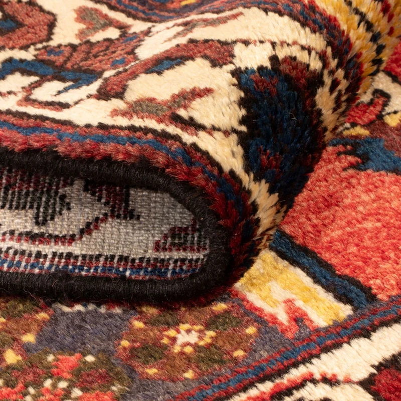 Hamadan Teppich 83x137cm - Perserteppich - rot