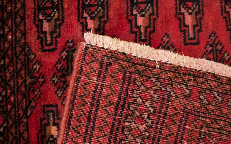 Turkaman Teppich 60x130cm - Orientteppich - rot