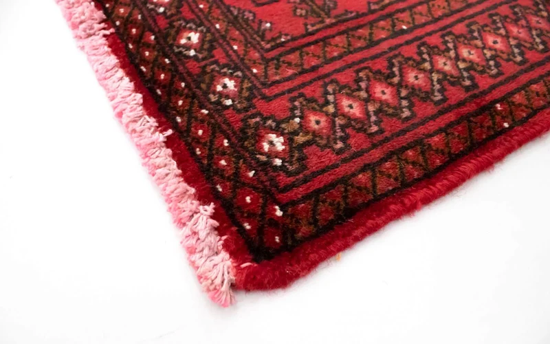 Turkaman Teppich 60x130cm - Orientteppich - rot