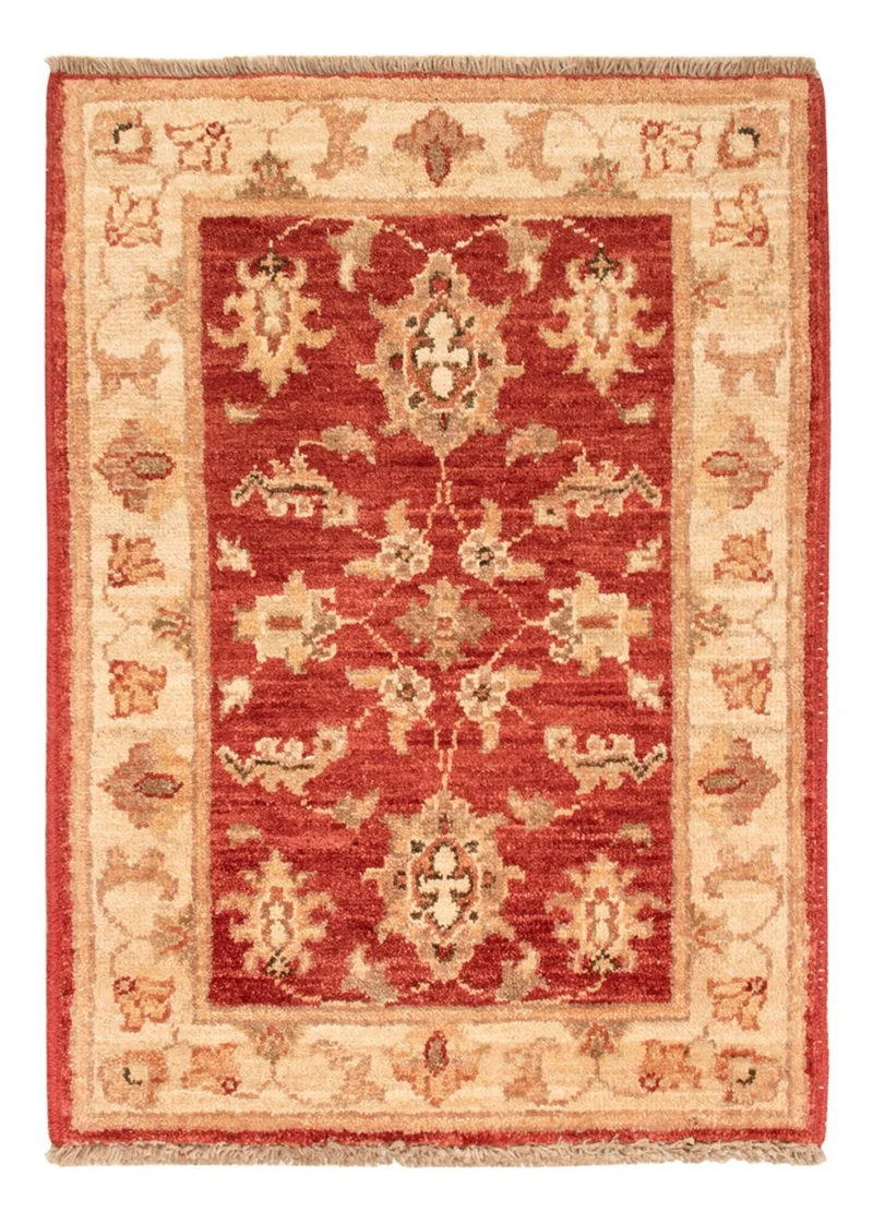 Ziegler Teppich 50x68cm - Orientteppich - rot