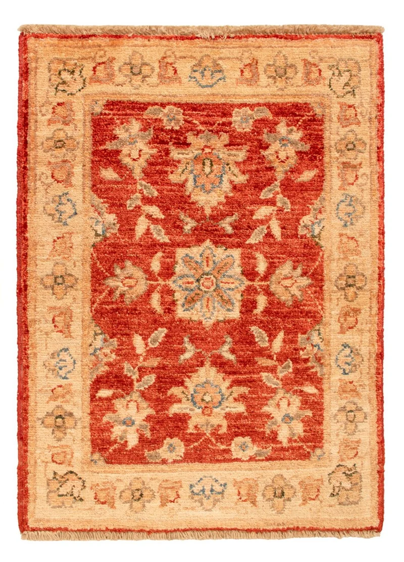 Ziegler Teppich 50x70cm - Orientteppich - rot