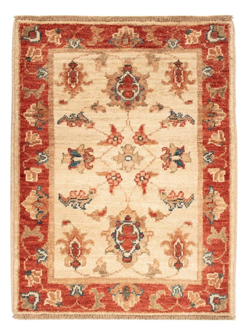Ziegler Teppich 50x70cm - Orientteppich - beige