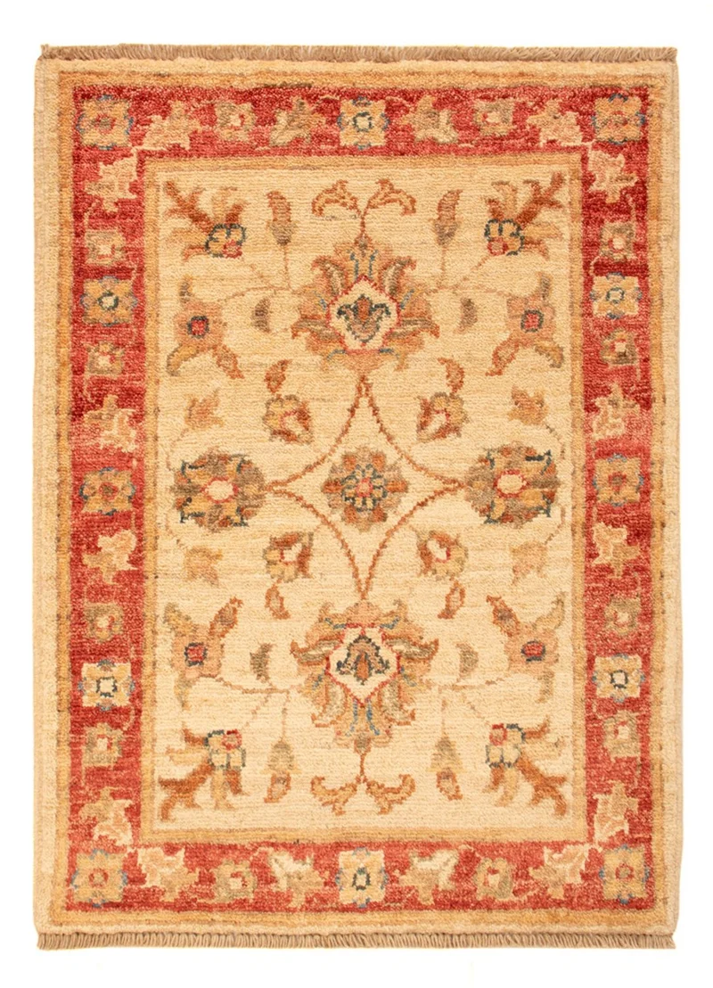 Ziegler Teppich 51x70cm - Orientteppich - beige