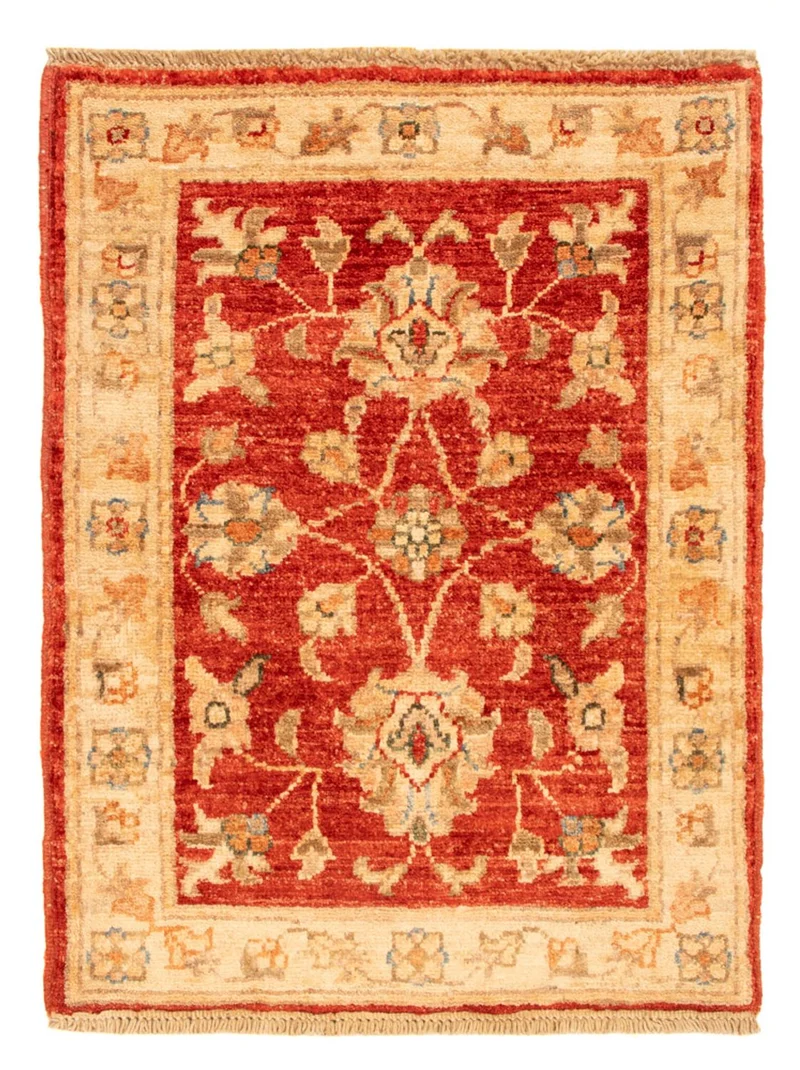 Ziegler Teppich 52x67cm - Orientteppich - rot