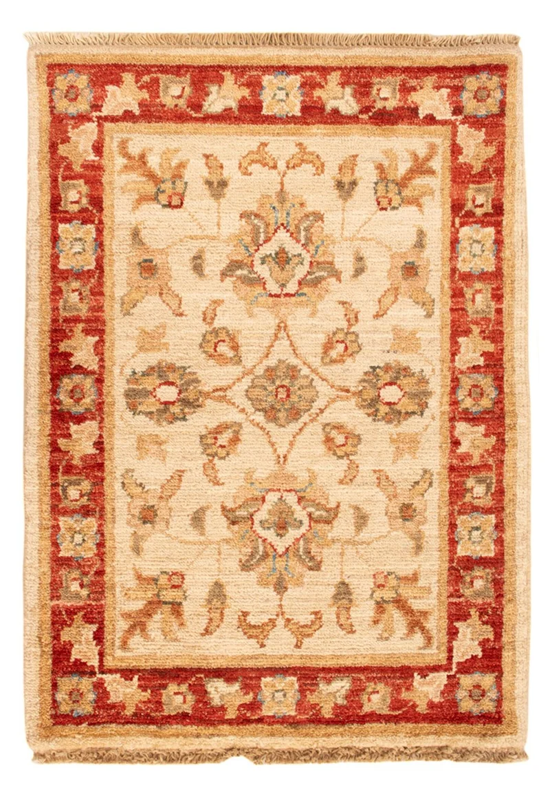 Ziegler Teppich 48x70cm - Orientteppich - beige
