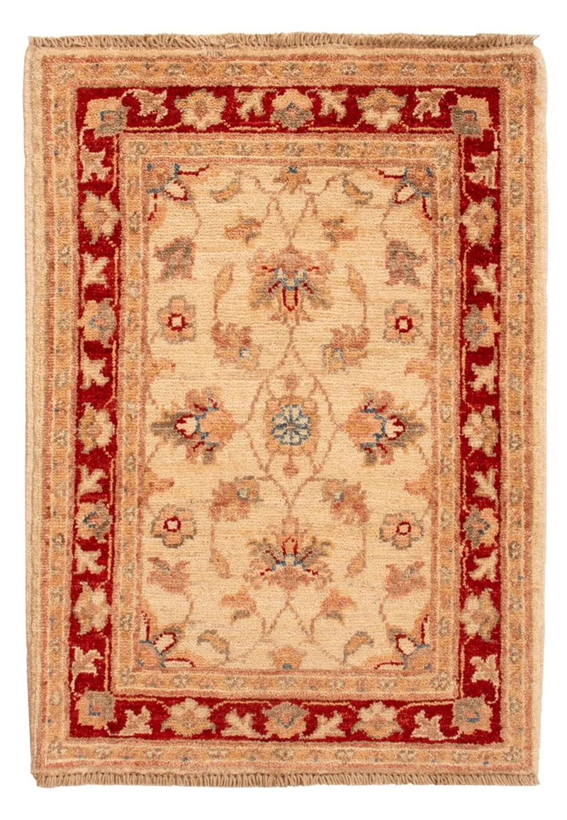 Ziegler Teppich 50x72cm - Orientteppich - beige