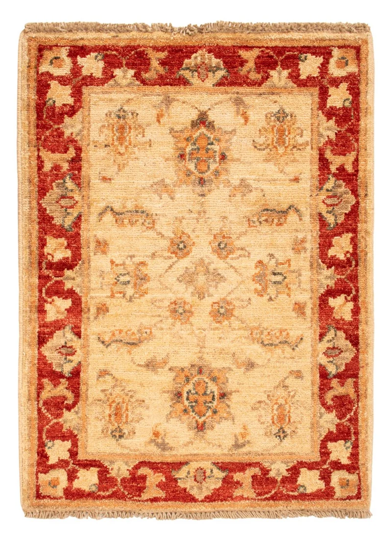 Ziegler Teppich 52x70cm - Orientteppich - beige