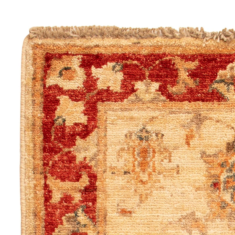 Ziegler Teppich 52x70cm - Orientteppich - beige