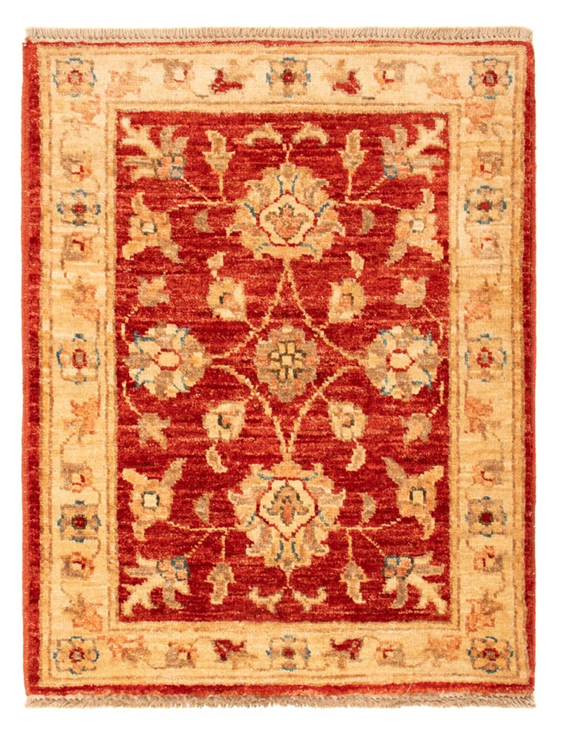 Ziegler Teppich 53x65cm - Orientteppich - rot