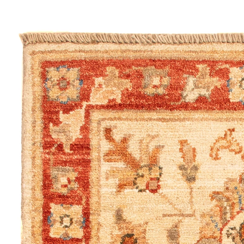 Ziegler Teppich 52x72cm - Orientteppich - beige