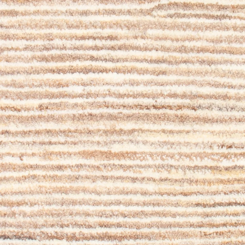 Gabbeh Persisch Teppich 60x95cm - Perserteppich Wollteppich - hellbeige