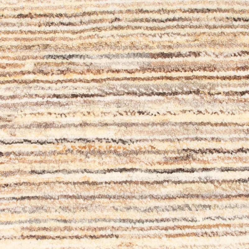 Gabbeh Persisch Teppich 60x95cm - Perserteppich Wollteppich - hellbeige