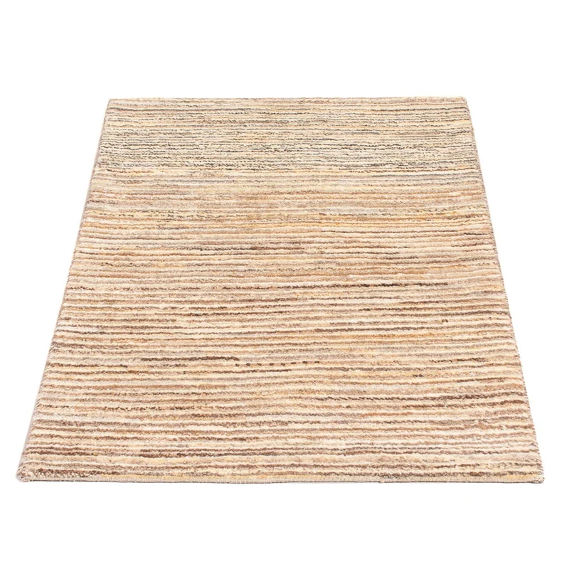 Gabbeh Persisch Teppich 60x92cm - Perserteppich Wollteppich - hellbeige