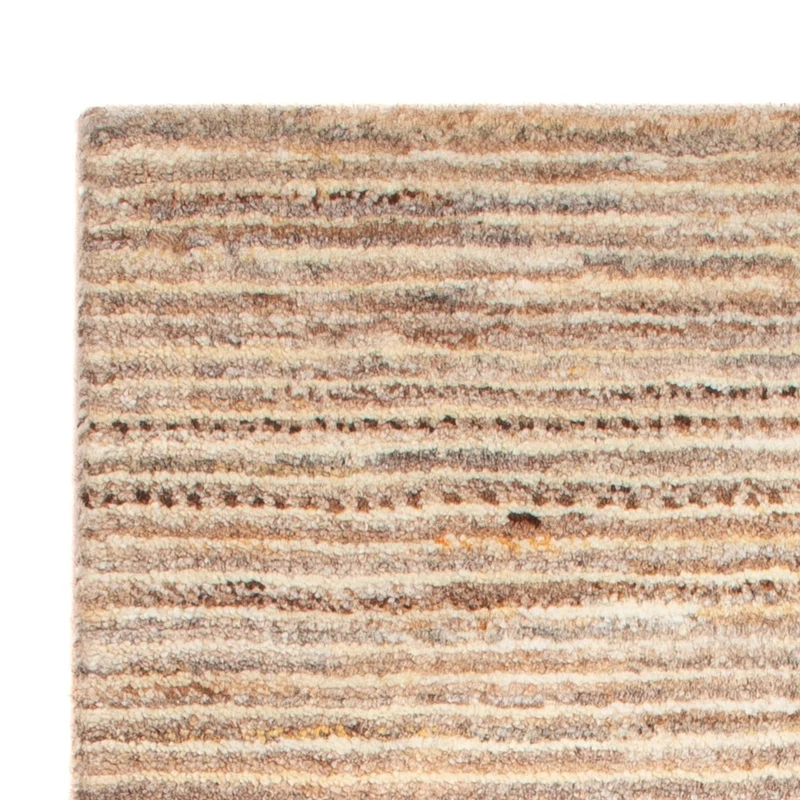 Gabbeh Persisch Teppich 60x94cm - Perserteppich Wollteppich - hellbeige
