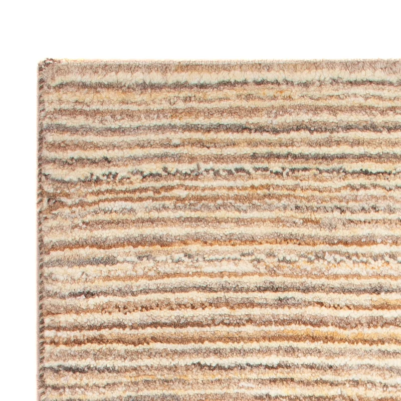 Gabbeh Persisch Teppich 60x92cm - Perserteppich Wollteppich - hellbeige