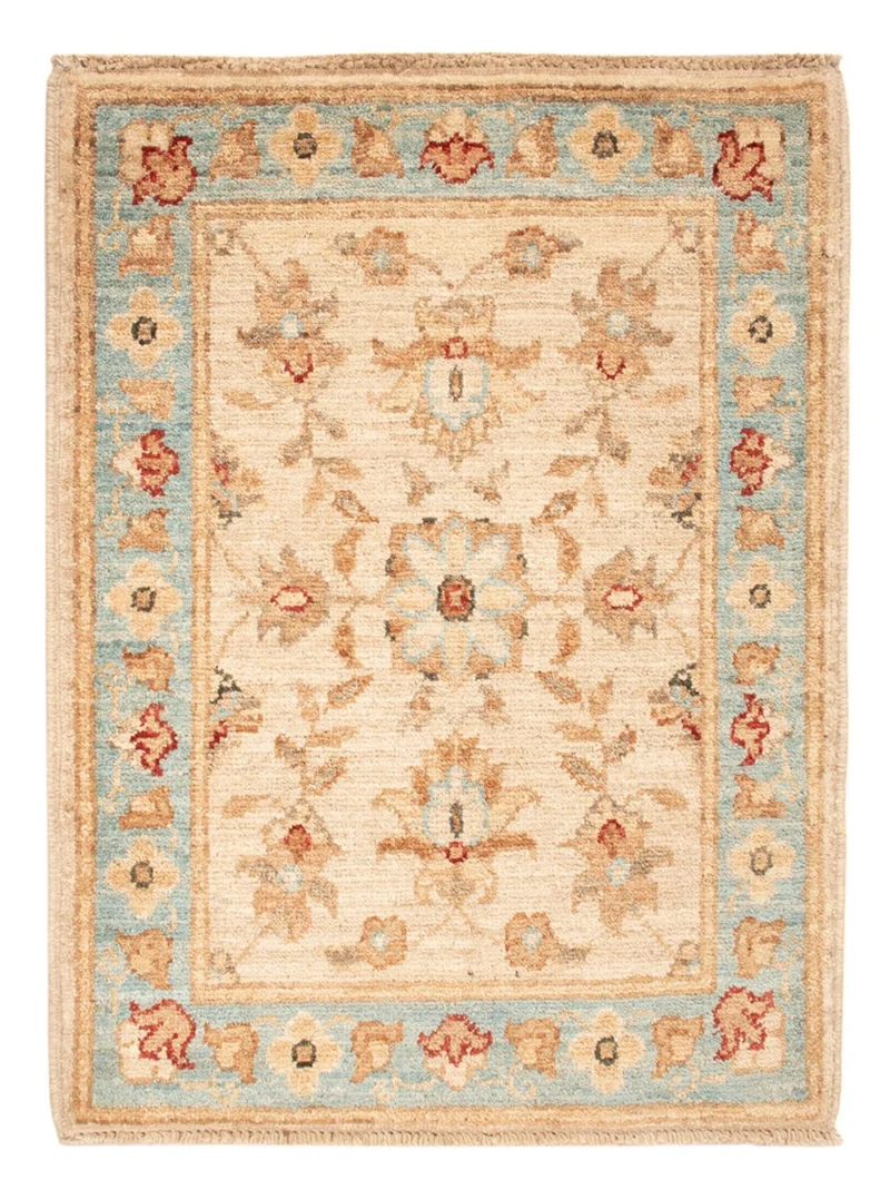 Ziegler Teppich 53x70cm - Orientteppich - beige