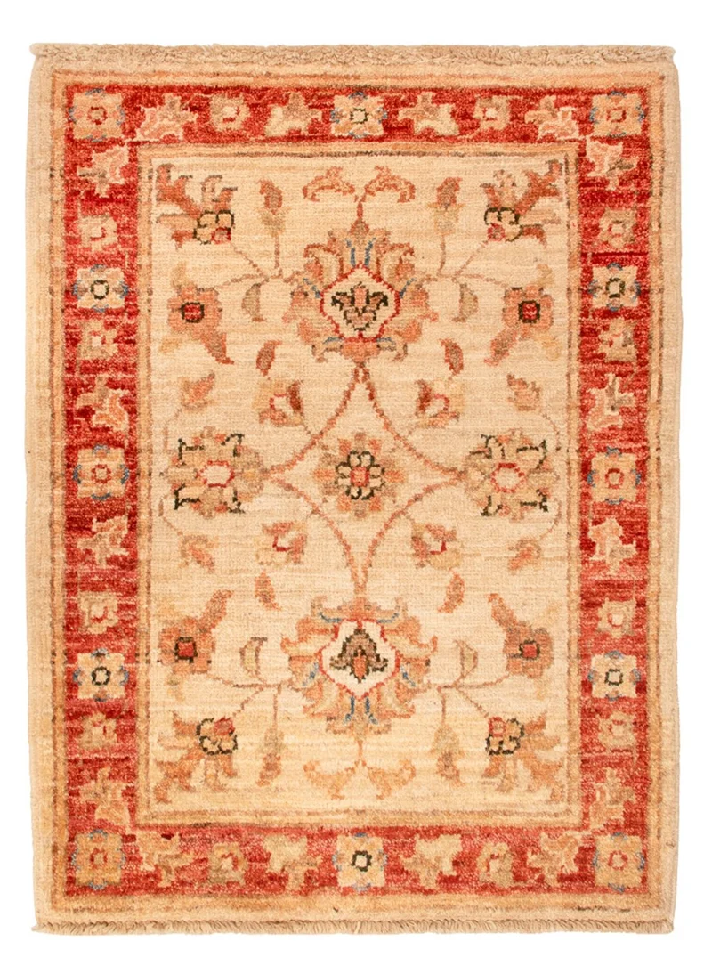Ziegler Teppich 53x70cm - Orientteppich - beige