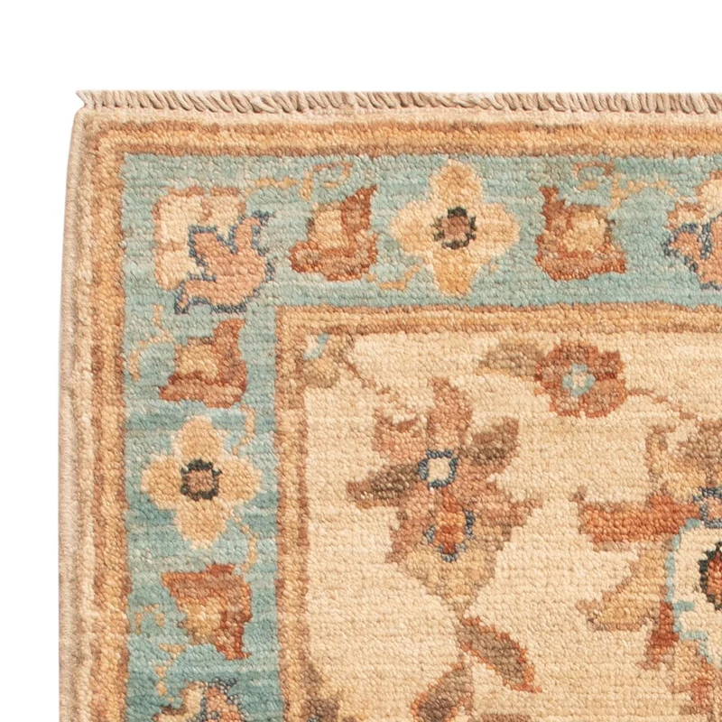 Ziegler Teppich 51x70cm - Orientteppich - beige
