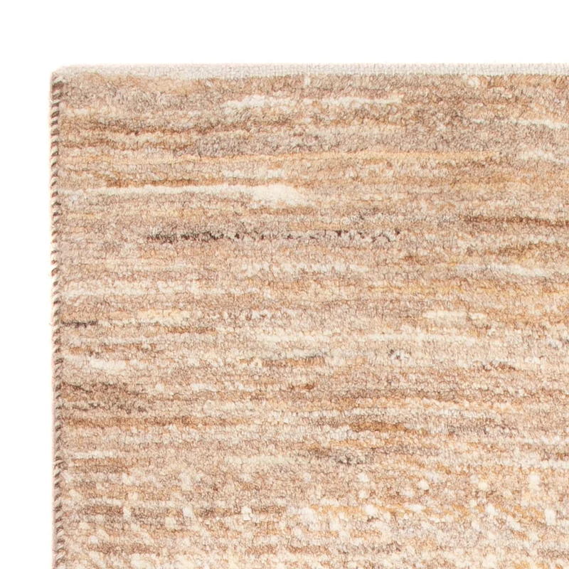 Gabbeh Persisch Teppich 58x93cm - Perserteppich Wollteppich - hellbeige