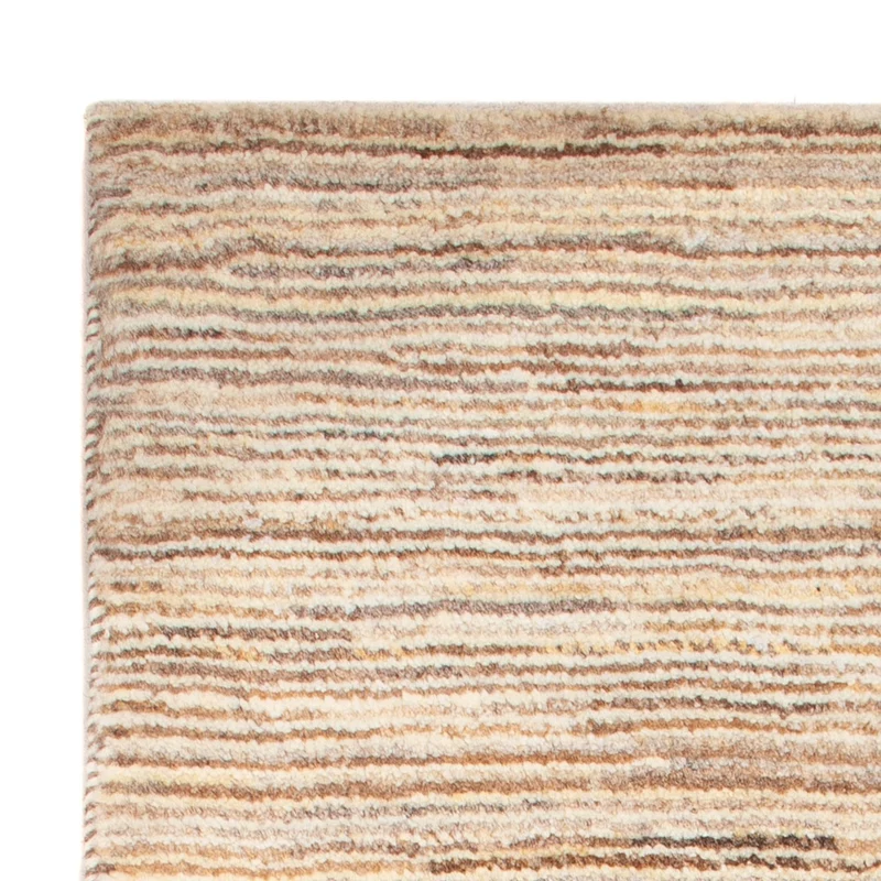 Gabbeh Persisch Teppich 61x96cm - Perserteppich Wollteppich - hellbeige