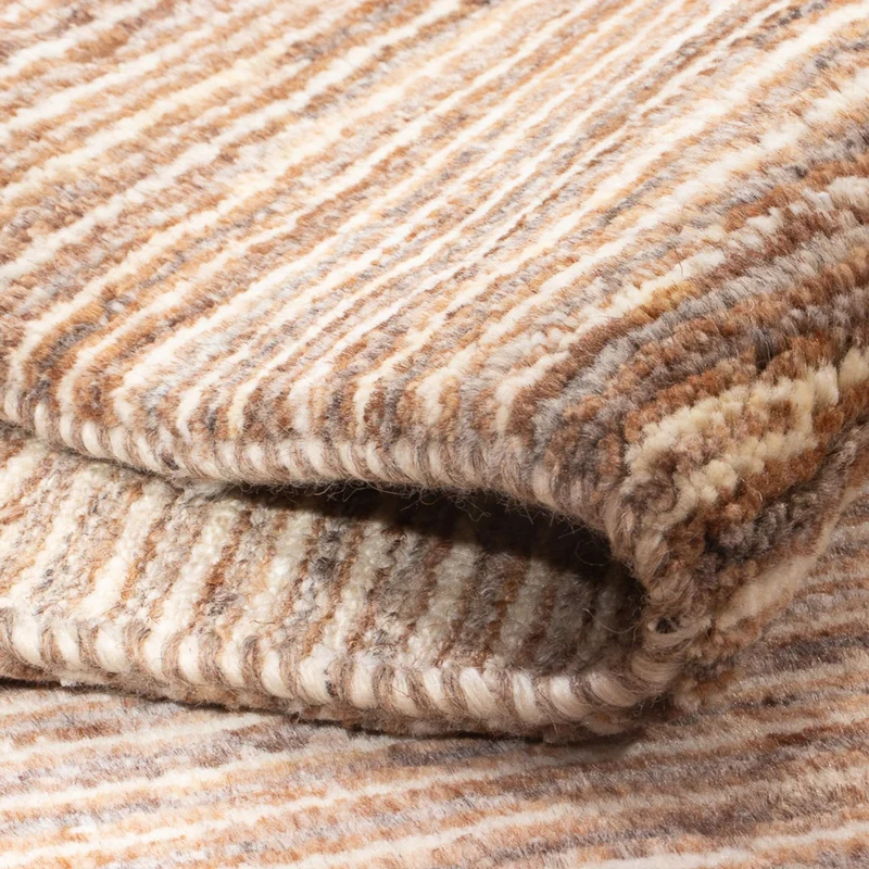 Gabbeh Persisch Teppich 62x92cm - Perserteppich Wollteppich - braun