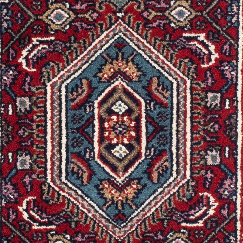 Indo Bidjar Teppich 60x90cm - Orientteppich - rot