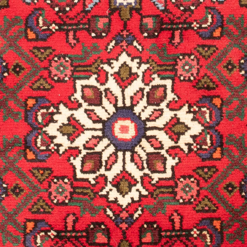 Hosseinabad Teppich 66x97cm - Perserteppich - rot