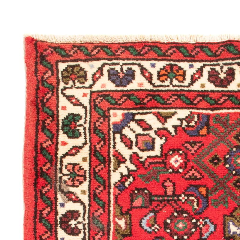 Hosseinabad Teppich 66x97cm - Perserteppich - rot