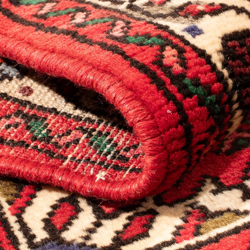 Hosseinabad Teppich 66x97cm - Perserteppich - rot