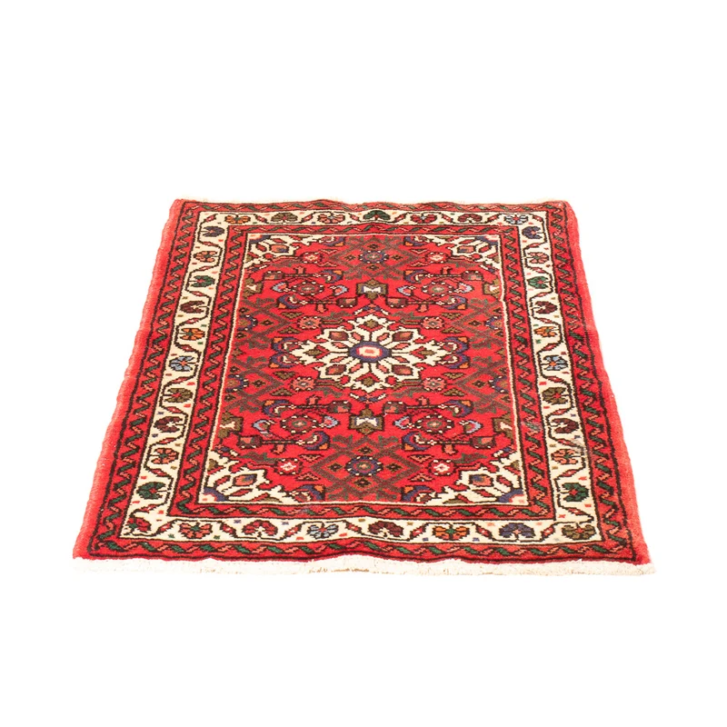 Hosseinabad Teppich 66x97cm - Perserteppich - rot