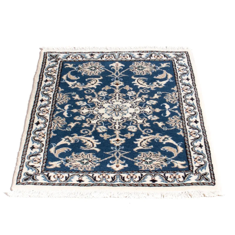 Nain - 12La Teppich 60x90cm - Perserteppich - blau