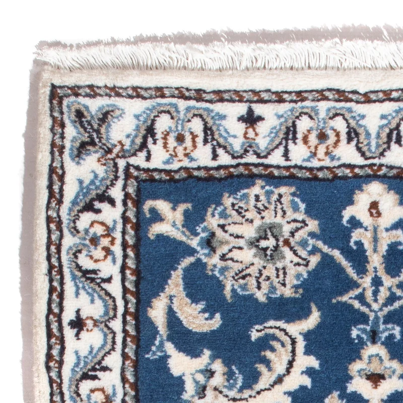 Nain - 12La Teppich 60x90cm - Perserteppich - blau