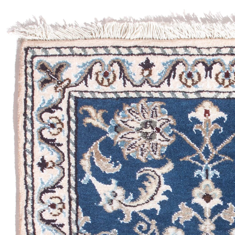 Nain - 12La Teppich 60x90cm - Perserteppich - blau
